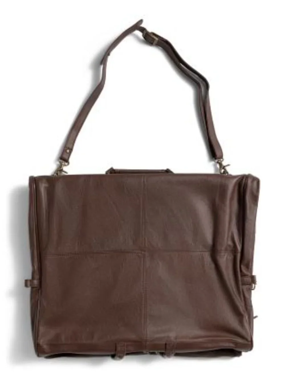 AMERILEATHER Leather Three Suit Garment Bag